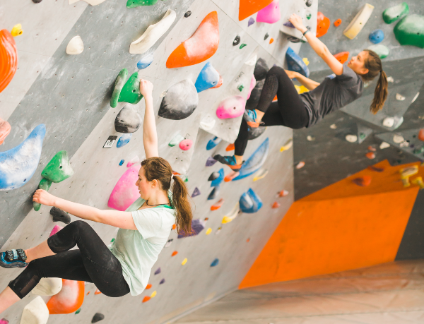 Two Climbers - Highschool Rec Team